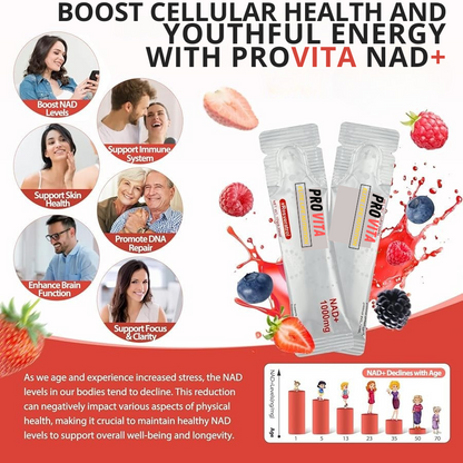 PROVITA NAD+ ANTI-AGING SUPPLEMENT DRINK